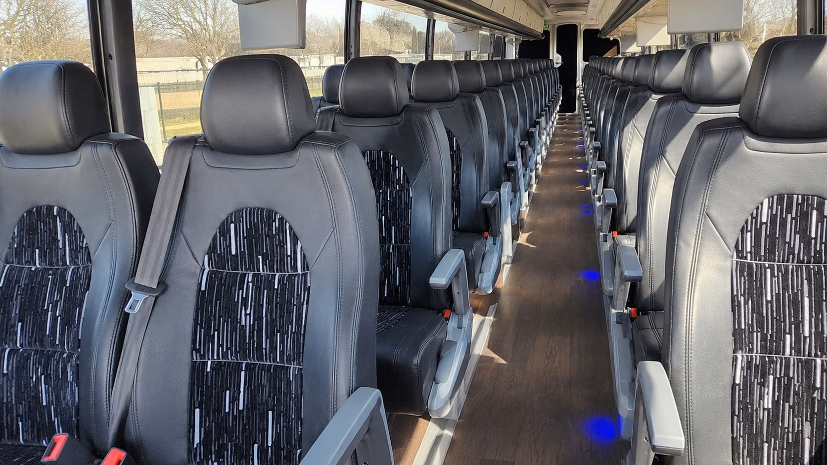 greeley charter bus interior gallery
