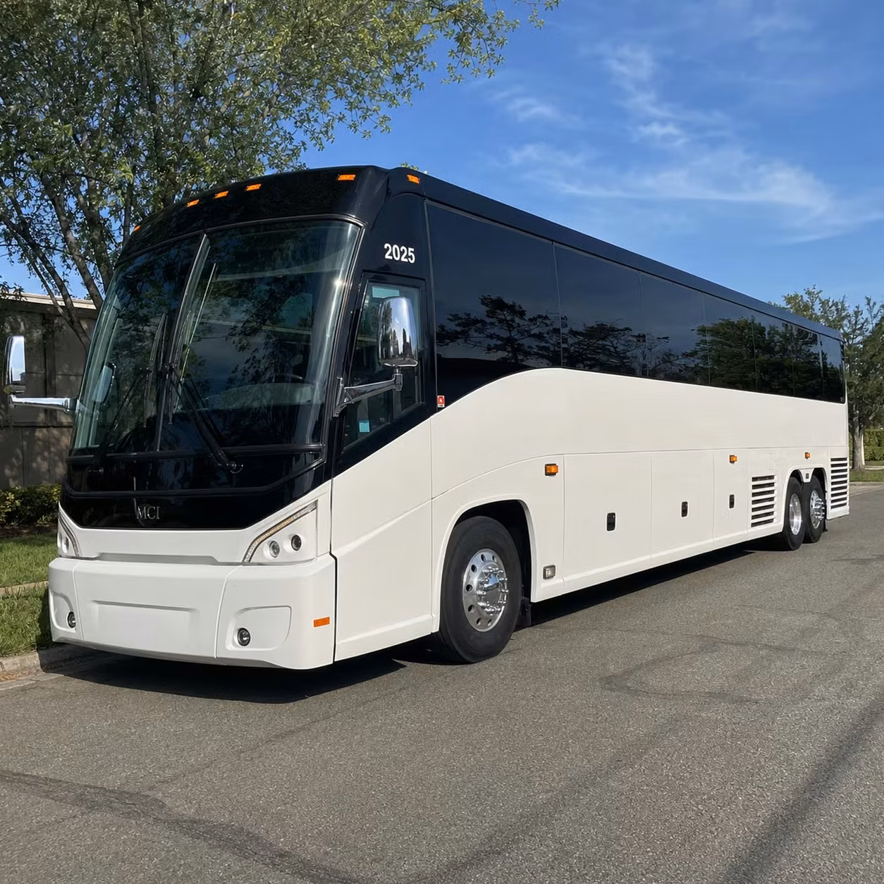 greeley charter bus rental exterior