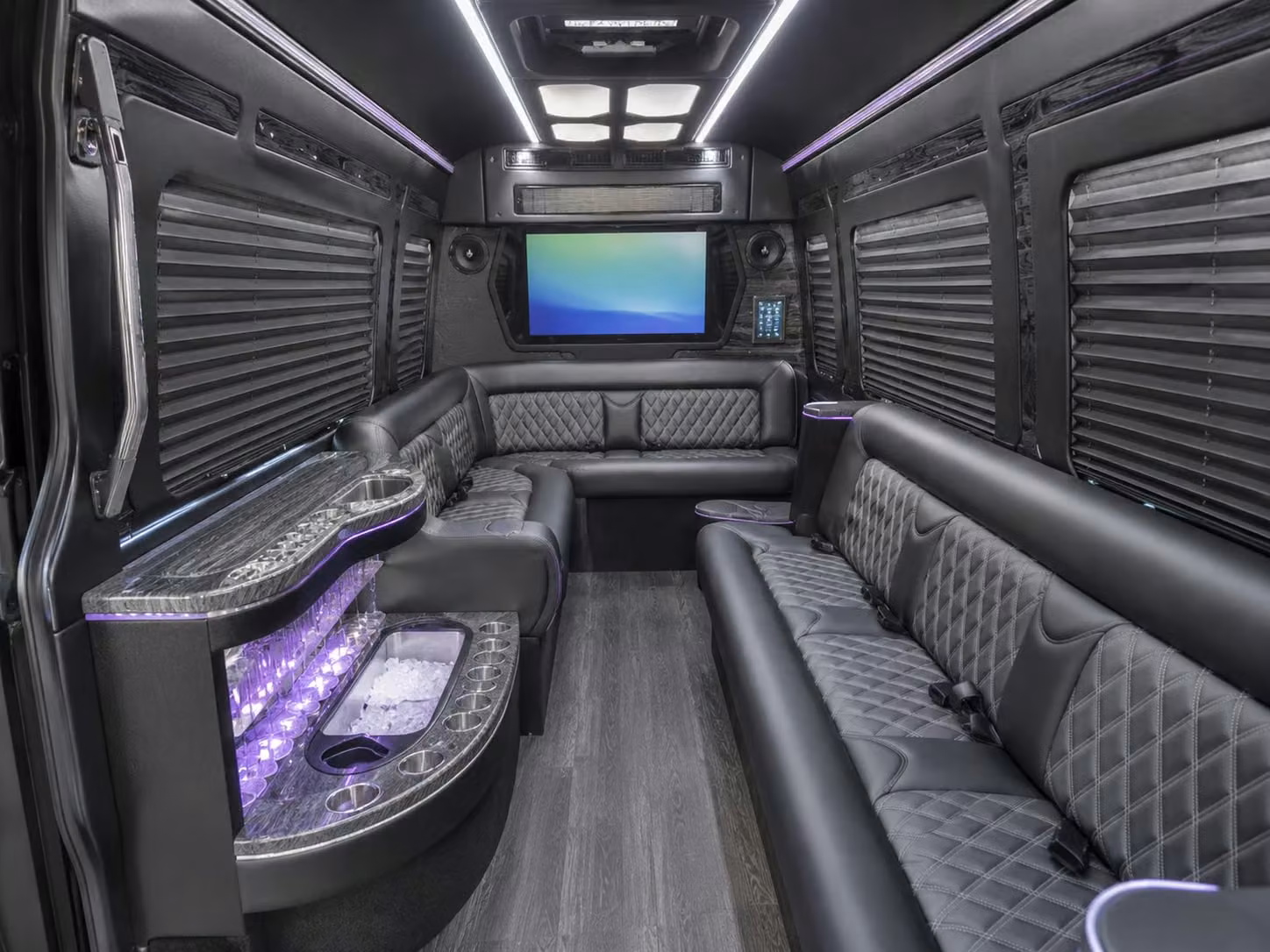 sprinter limousine inside