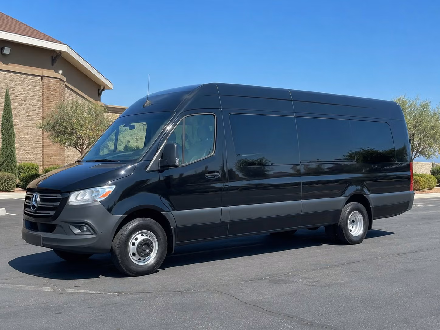 sprinter van with driver